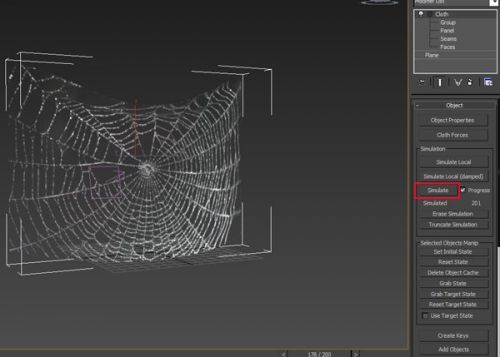 آموزش ساخت تارعنکبوت در تری دی مکس